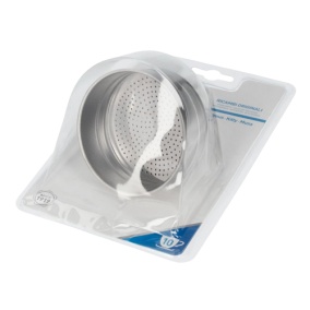 Pâlnie Bialetti filtru de cafea din oțel inoxidabil 10 cești 2