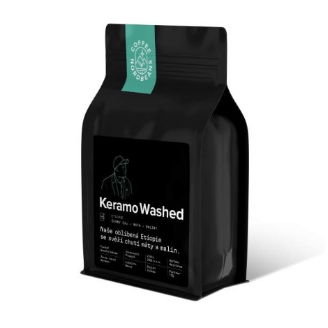 Nordbeans Etiopija KERAMO opran 250g