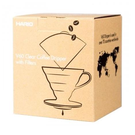 Hario Dripper + filtry V60-02