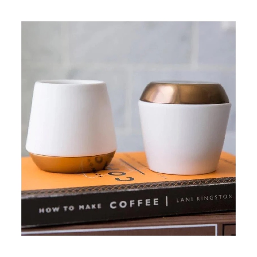 Cana ceramică Fellow Joey Double Wall 240 ml - albă