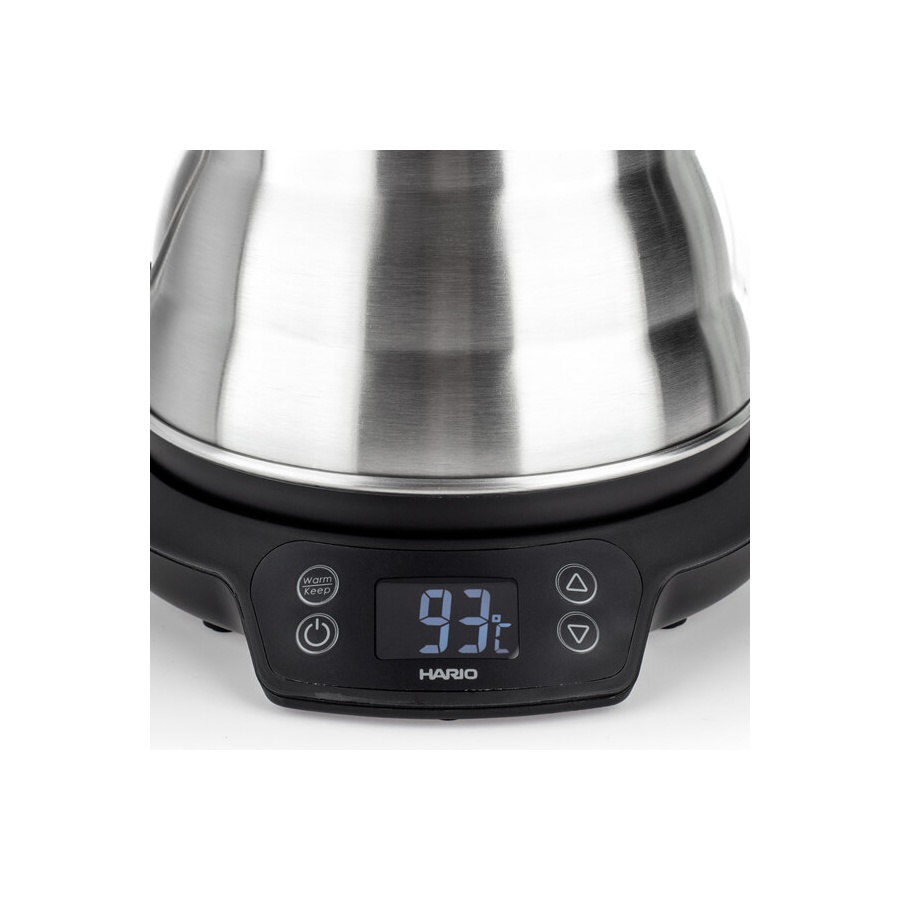 Električni čajnik Hario Buono V60 z nadzorom temperature - 800 ml (EVT-80HSV)