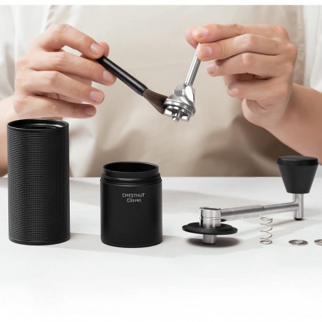 Ručný mlynček Timemore C3S PRO FOLD čierna