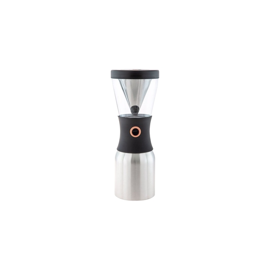 Asobu Cold Brewer - coffee machine for hot and iced coffee - silver