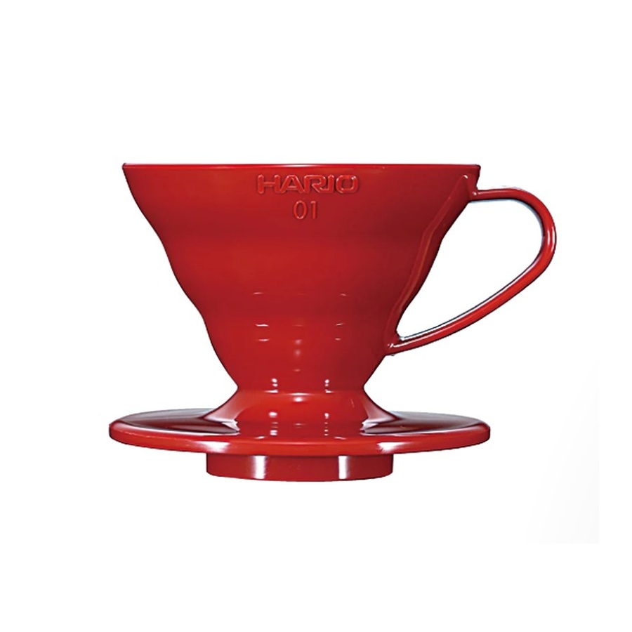 Hario Dripper V60 (VDR-01-R), червен, пластмасов