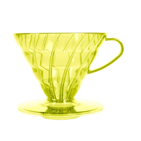 Hario Dripper V60 -02T Sunflower Yellow - tworzywo sztuczne