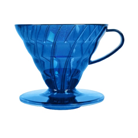Hario Dripper V60 -02T Ocean Blue - tworzywo sztuczne