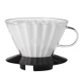 Dripper Kalita  Wave 185 Black- skleněný