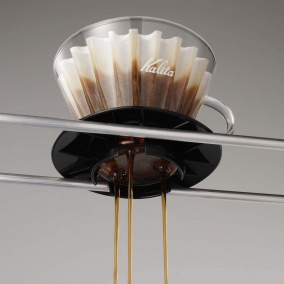 Dripper Kalita Wave 185 Black - staklo 2