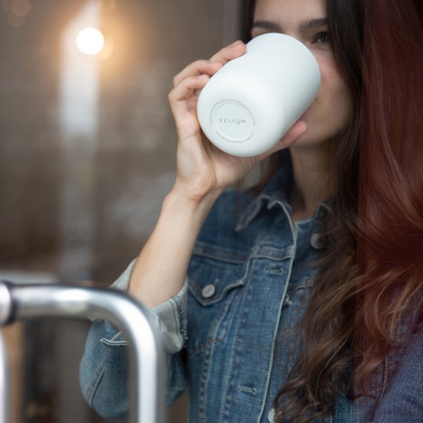 Чаша Fellow Carter Everywhere 473ml бяла