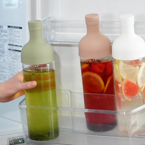 Steklenička za hladno kuhanje Hario 750 ml - olivno zelena