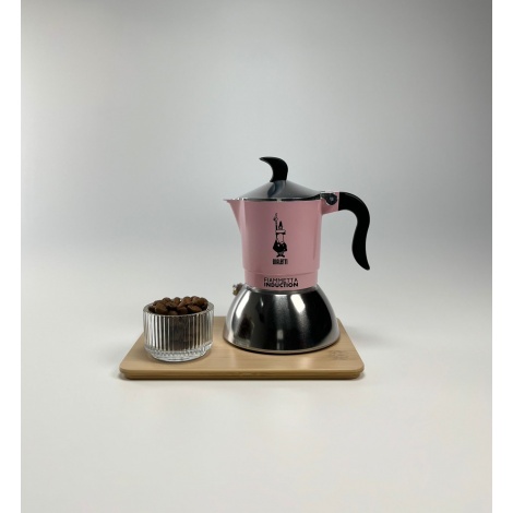 Bialetti Moka Induction Fiammetta - 2 šálky ružová NOVINKA