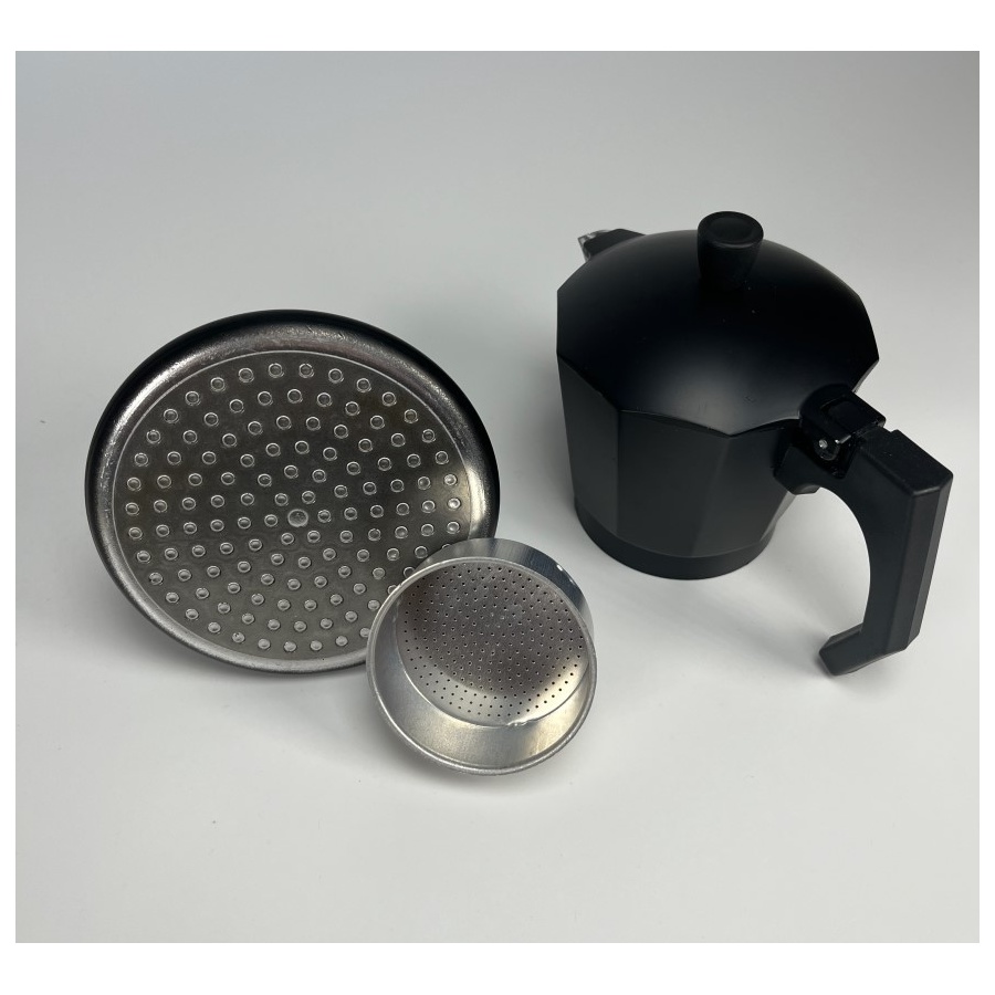 Kaffia Black Moka Pot 6 căni