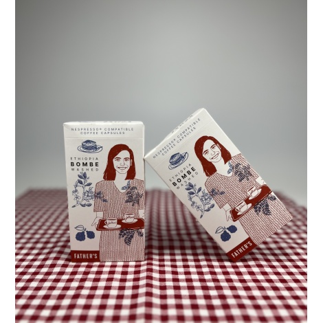 Očetova kavna kapsula - Ethiopia Bombe Washed