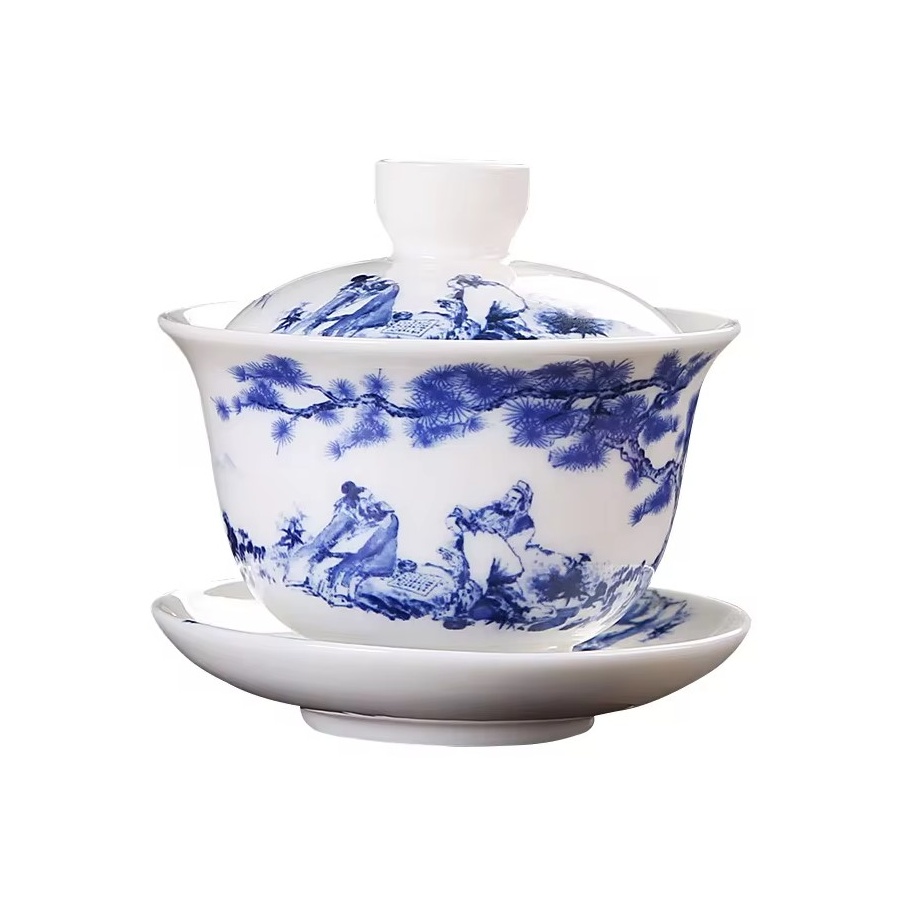 Gaiwan Kaffia porculan 120 ml