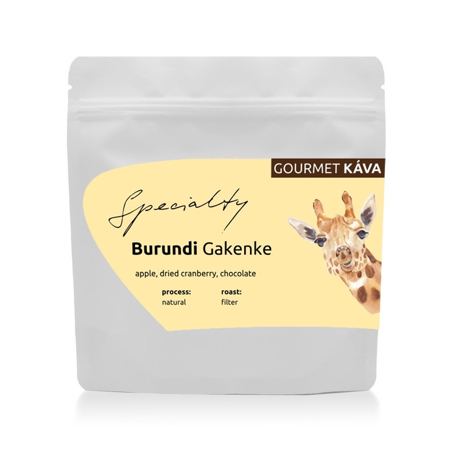 GourmetKáva Specialty Burundi Gakenke 250g