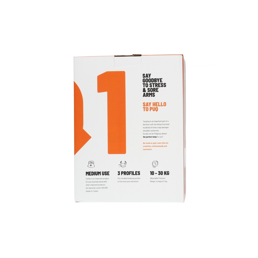 Automatický tamper PUQpress Q1 GEN5 58mm - Matt Black