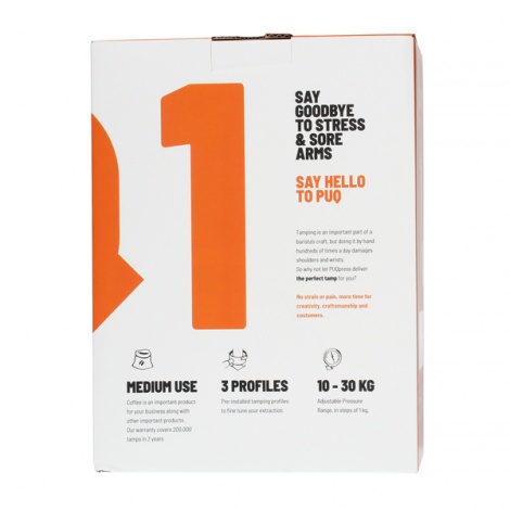 Automatyczny tamper PUQpress Q1 GEN5 58 mm - czarny matowy