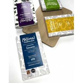 Ciocolată Ciocolată mixtă, Tanzania cu sare de mare, 65% 2