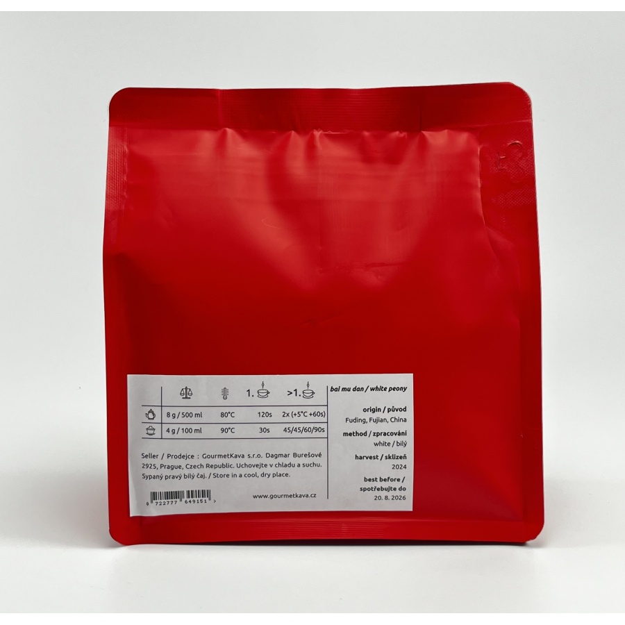 Biely čaj Bai Mu Dan / Biela pivonka 50g Špeciálny čaj