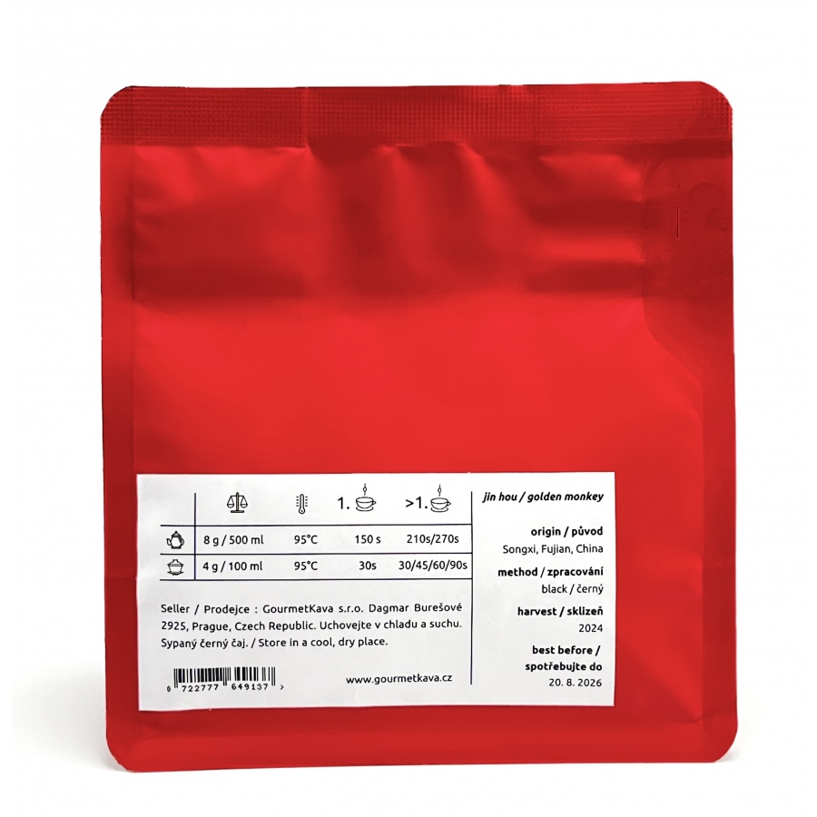 Crni čaj Jin Hou / Zlatni majmun 50g Specialty Tea