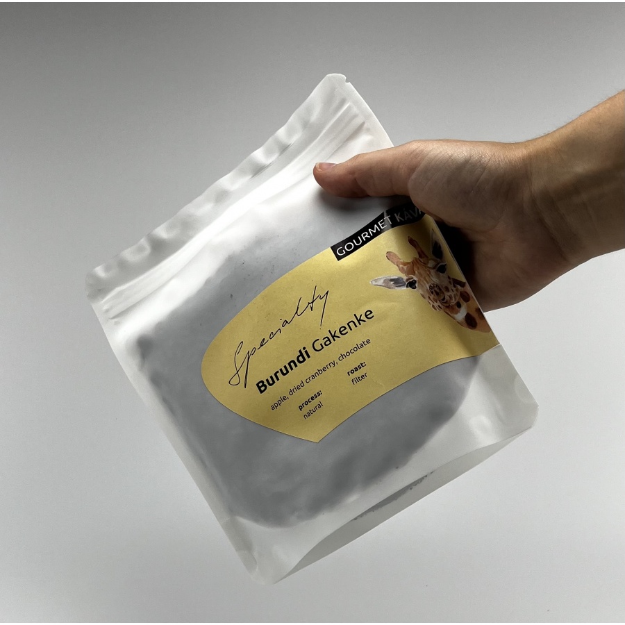 Gurmanska kava Specialty Burundi Gakenke 250g