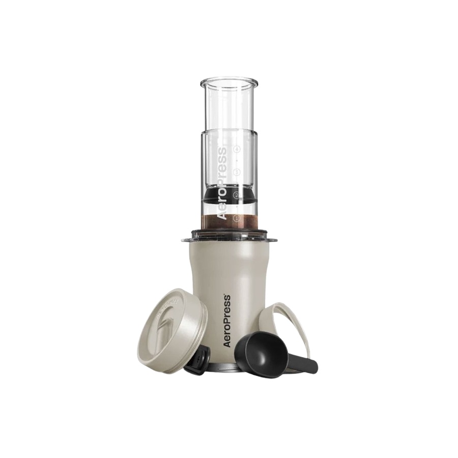 Sistem de călătorie Aeropress GO Plus - crem