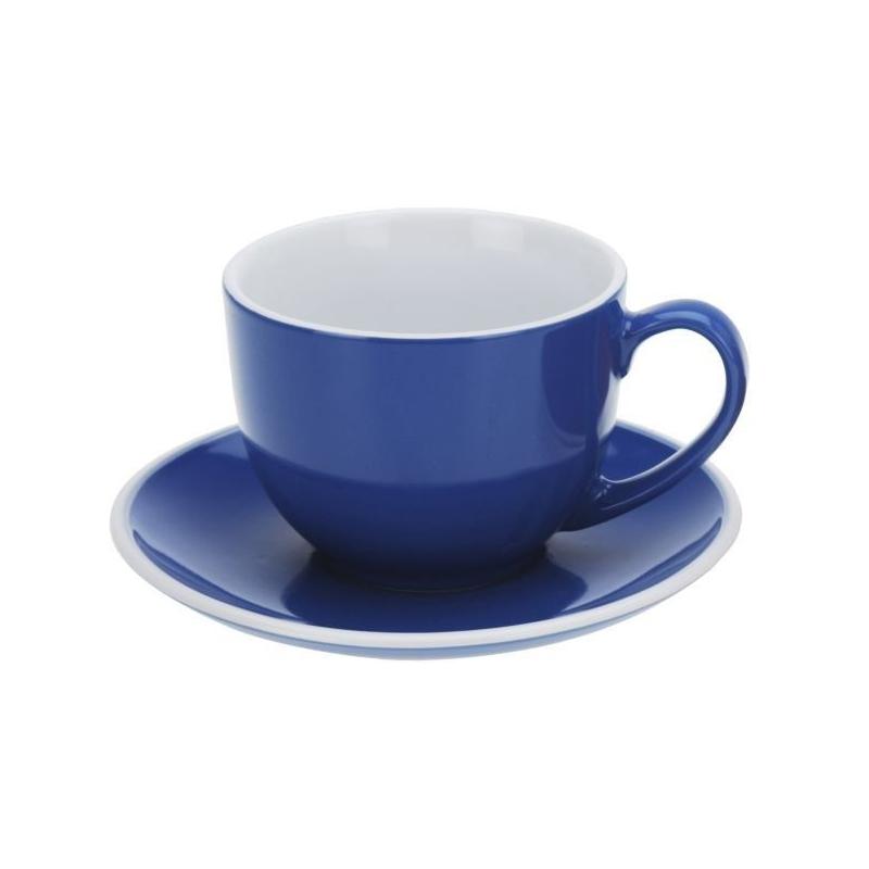 Cappuccino cup 220ml blue