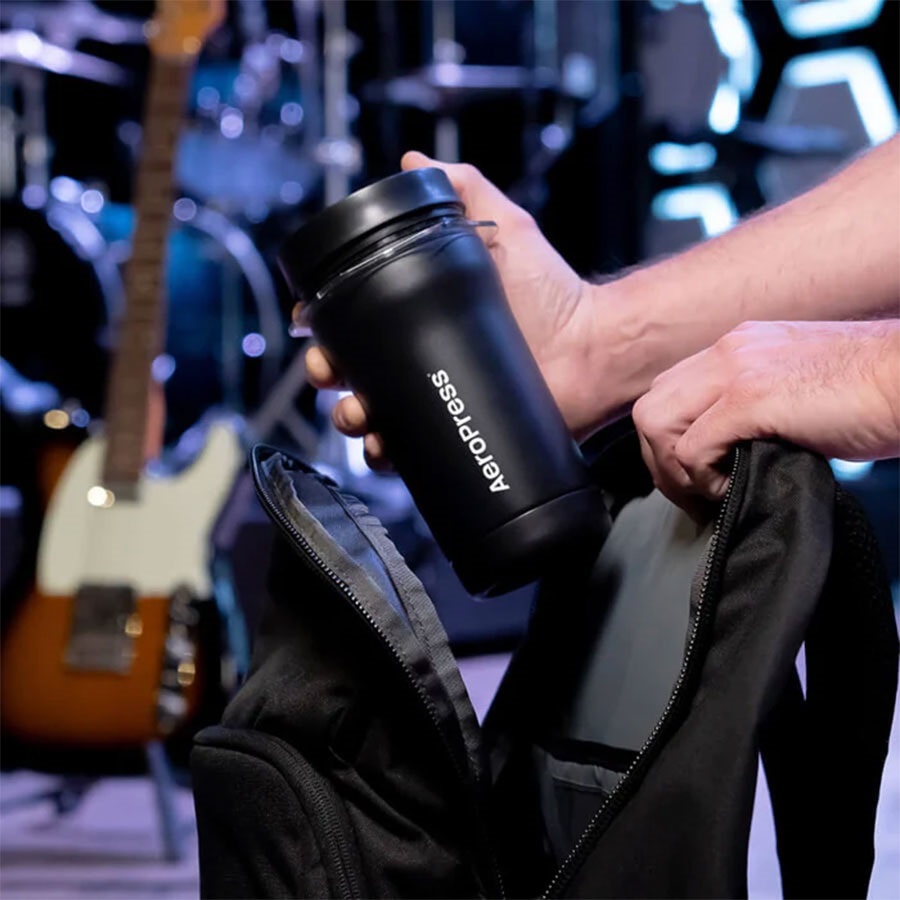 Aeropress GO Plus utazási rendszer - fekete