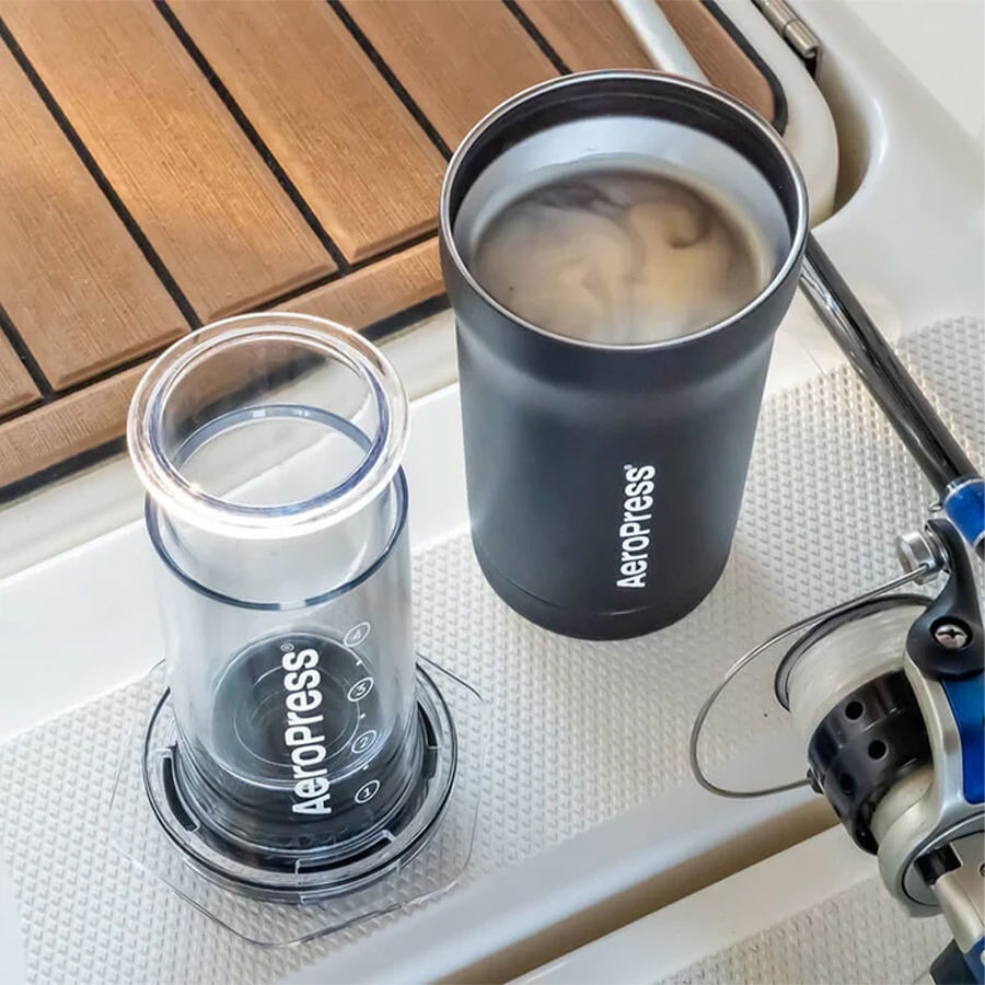 Cestovný systém Aeropress GO Plus - čierny