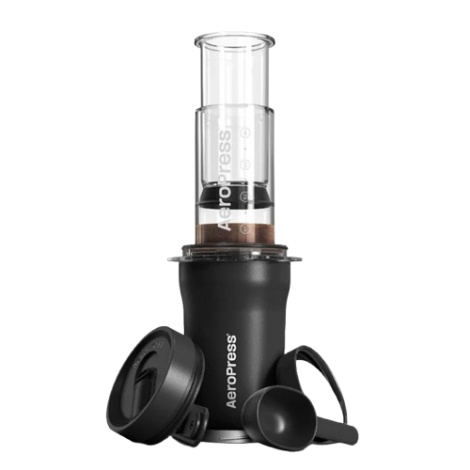 System podróżny Aeropress GO Plus - czarny