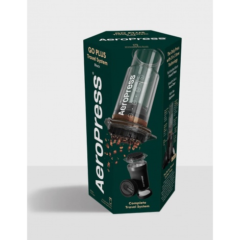 Sistem de călătorie Aeropress GO Plus - negru