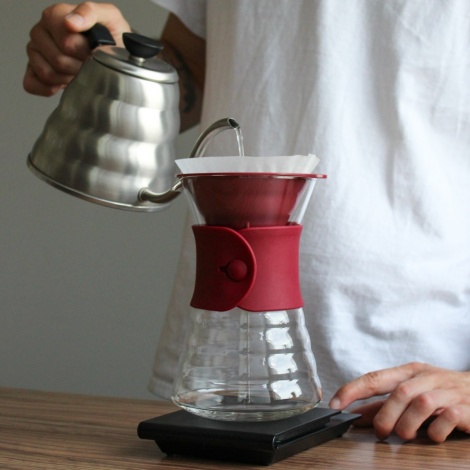 Hario V60 csepegtető dekanter (VDD-02MIX-RED)