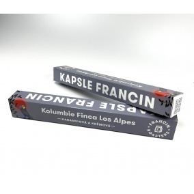 Kafe Francin ESPRESSO KAPSLE KOLUMBIE Finca Los Alpes 2