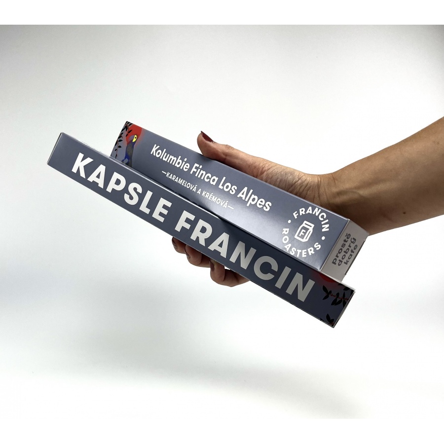 Kava Francin ESPRESSO KAPSLE KOLUMBIE Finca Los Alpes