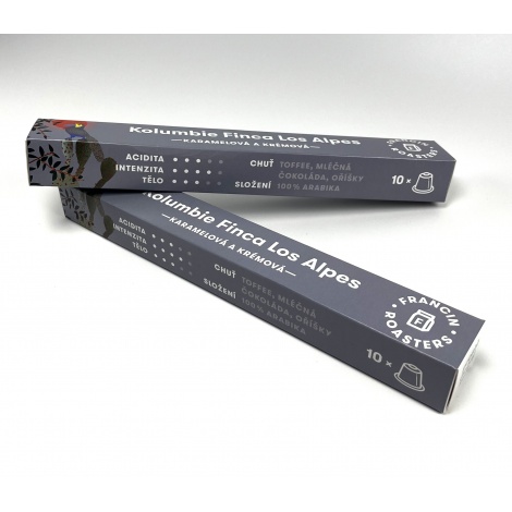 Kafe Francin ESPRESSO KAPSLE KOLUMBIE Finca Los Alpes