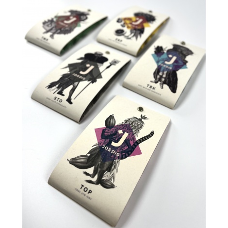 Czekolada Jordis 67% ciemna z ziarnami kakao 50g