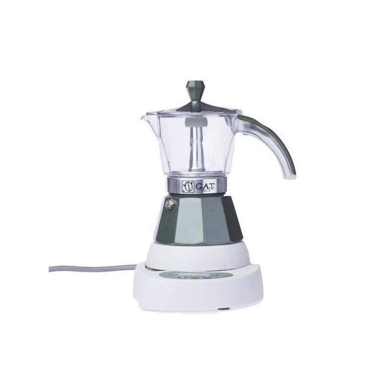 G.A.T. Vintage 2-4 elektrická moka konvice zelená