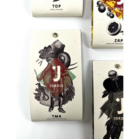 Čokolada Jordis 77% temna čokolada 50g