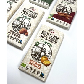 Chocolates Solé - 56% organic chocolate with orange 2