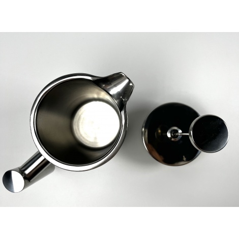 French press od nehrđajućeg čelika 350ml Kaffia - srebrna