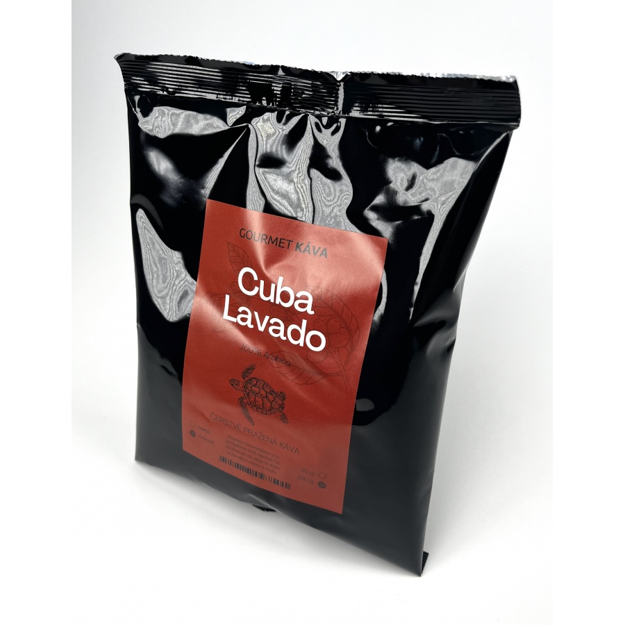 Kuba Lavado, zrnata arabica kava