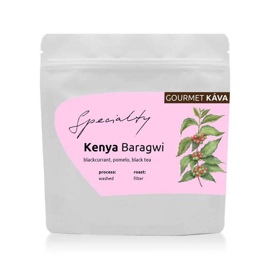 Gourmet kava Specialty Kenya Baragwi - Guama AA 250g