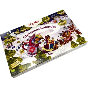 Calendar de Advent de Crăciun organic Yogi Tea 45,9 g