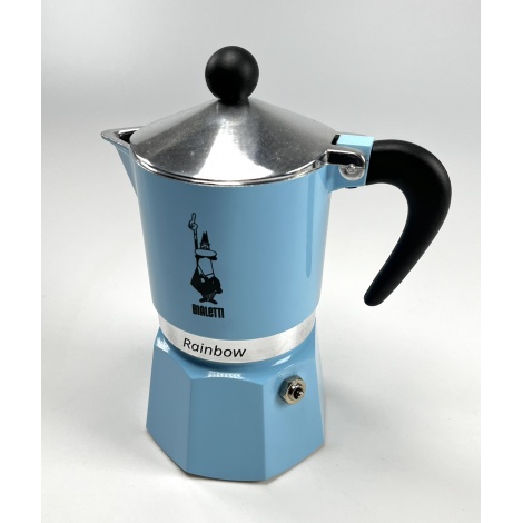 Bialetti Rainbow 3 blue mocha čajnik