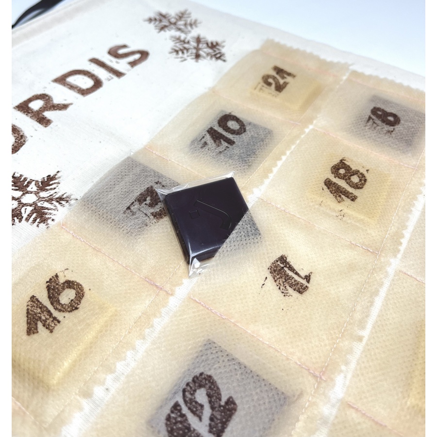 Czekoladowy kalendarz adwentowy Jordis 24 x 4 g