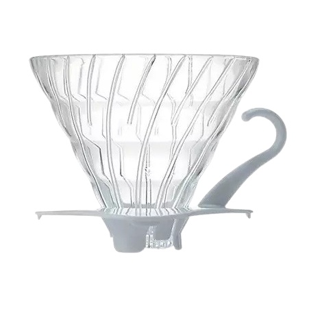 Hario Dripper V60-02 szklany - biały (VDG-02W)