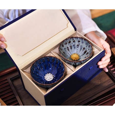 Kubki Kaffia Blossom - zestaw upominkowy