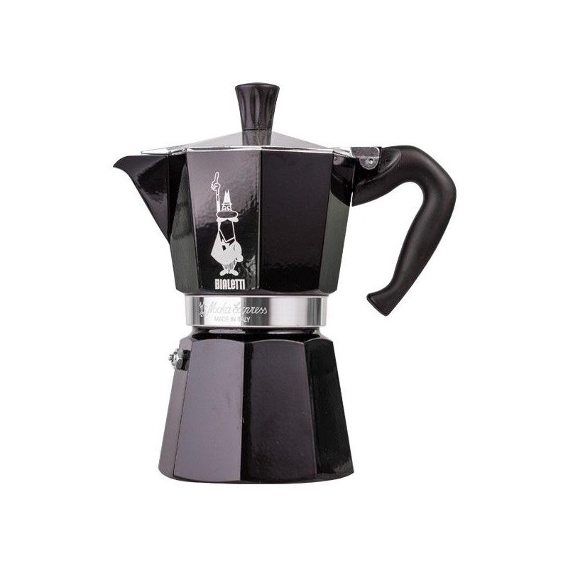 Bialetti Moka Express 3 Mocha vízforraló fekete