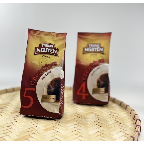Trung Nguyen CREATIVE 5, coffee ground