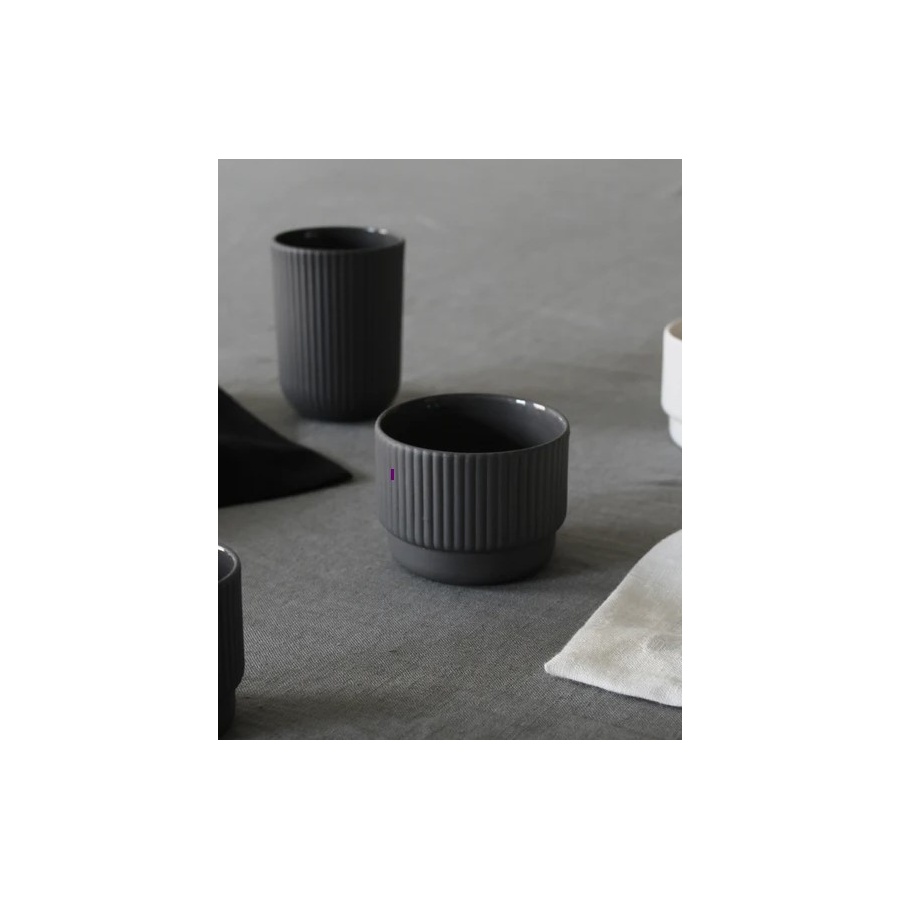 Cup Kaffia Style Cappuccino 130 ml - dark grey